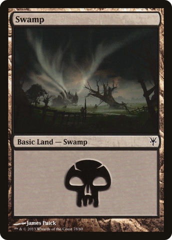 {B}[DDK 078] Swamp (78) [Duel Decks: Sorin vs. Tibalt]