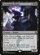 {R} Necropolis Fiend [Khans of Tarkir Prerelease Promos][PR KTK 082]