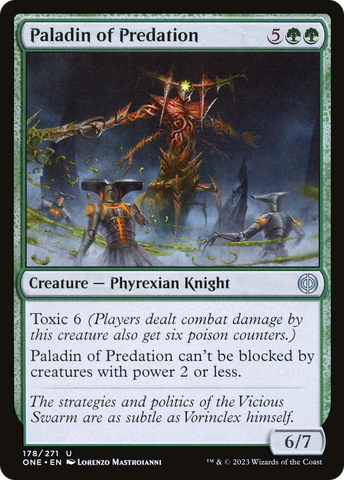 {C} Paladin of Predation [Phyrexia: All Will Be One][ONE 178]