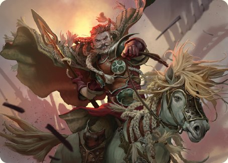 {A} Eomer of the Riddermark Art Card [The Lord of the Rings: Tales of Middle-earth Art Series][ALTR 009]