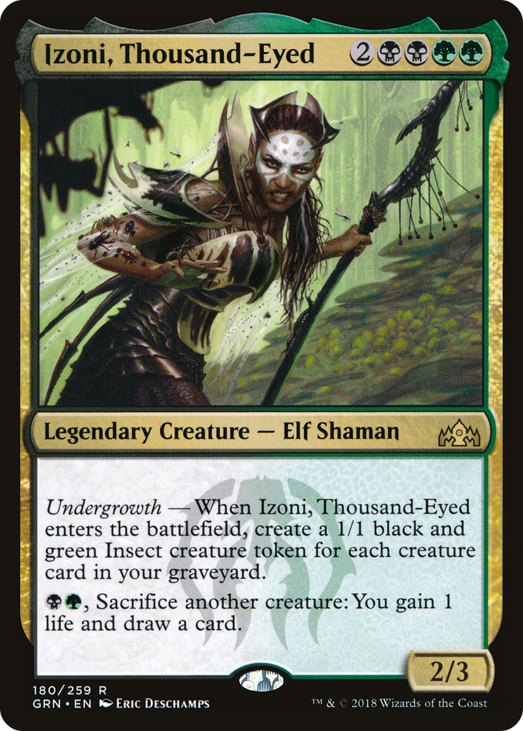 {R} Izoni, Thousand-Eyed [Guilds of Ravnica][GRN 180]