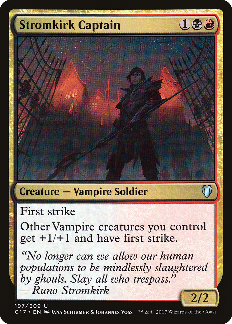 {C} Stromkirk Captain [Commander 2017][C17 197]
