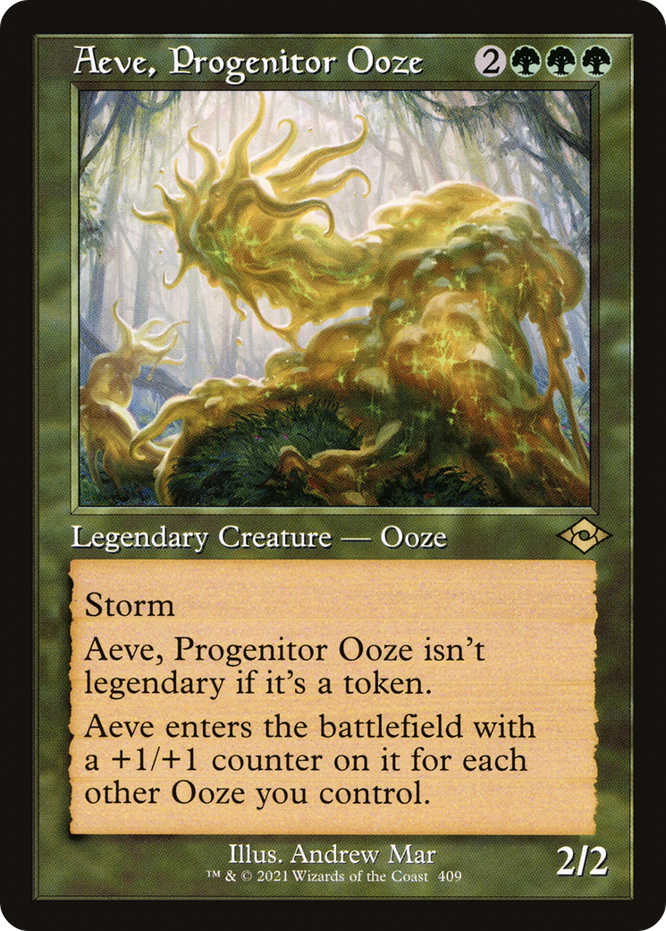 {R} Aeve, Progenitor Ooze (Retro) [Modern Horizons 2][MH2 409]