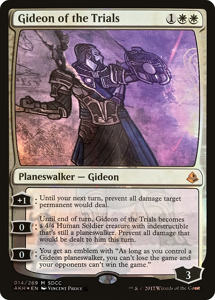 {R} Gideon of the Trials [San Diego Comic-Con 2017][PA SD17 014] - Misty Mountain Games