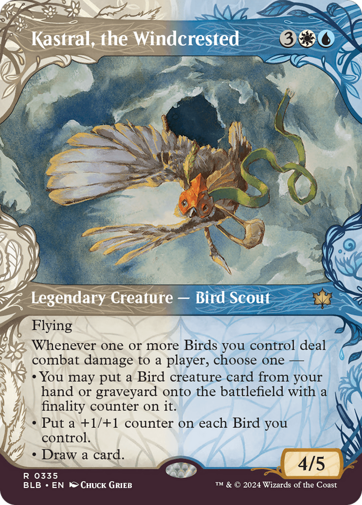 {@R} Kastral, the Windcrested (Showcase) [Bloomburrow][BLB 335]