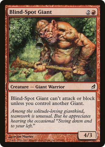 {C} Blind-Spot Giant [Lorwyn][LRW 153]