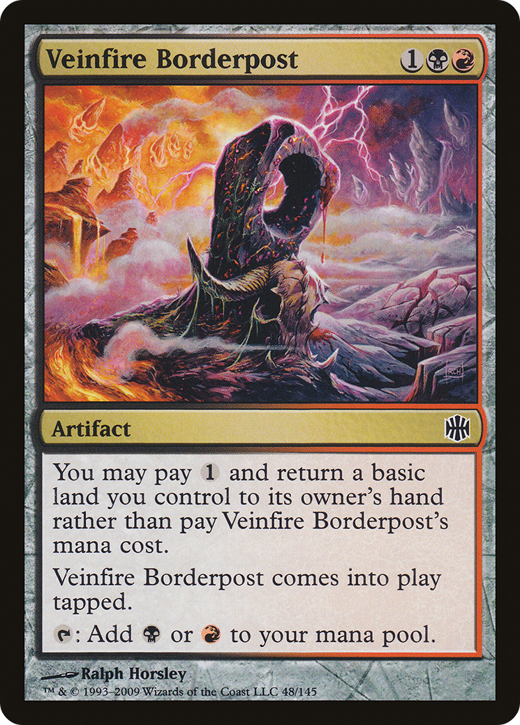 {C} Veinfire Borderpost [Alara Reborn][ARB 048]