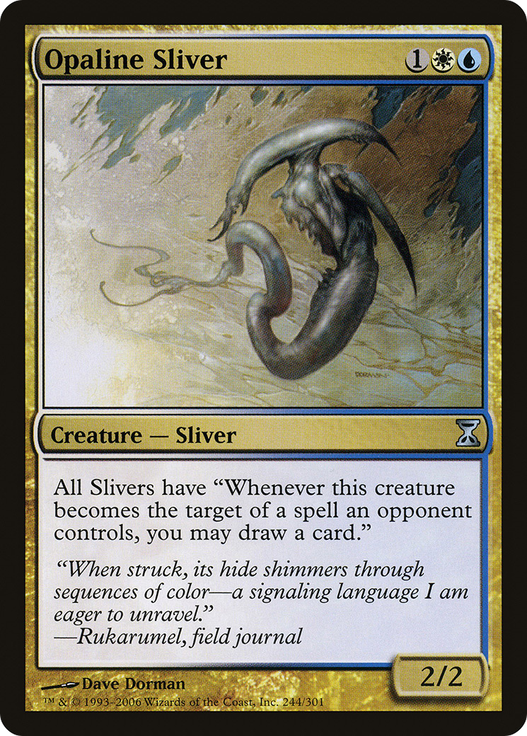 {C} Opaline Sliver [Time Spiral][TSP 244]