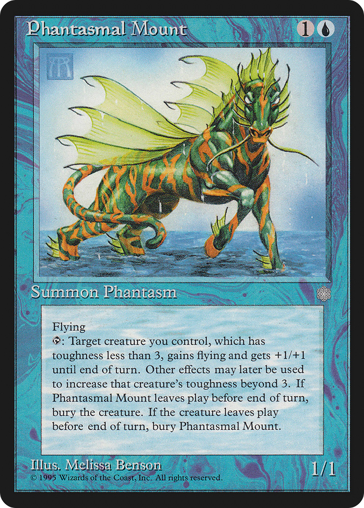 {C} Phantasmal Mount [Ice Age][ICE 088] - Misty Mountain Games