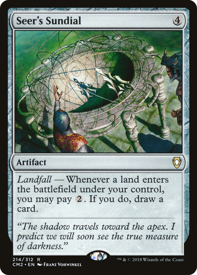 {R} Seer's Sundial [Commander Anthology Volume II][CM2 214]