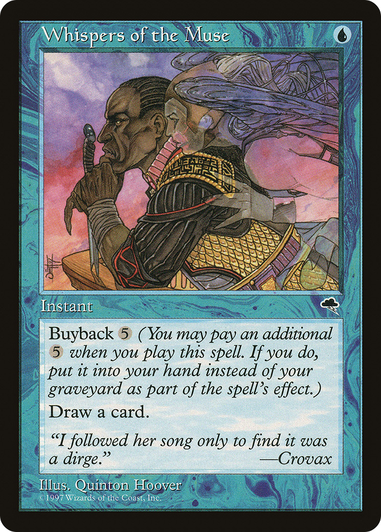 {C} Whispers of the Muse [Tempest][TMP 103]