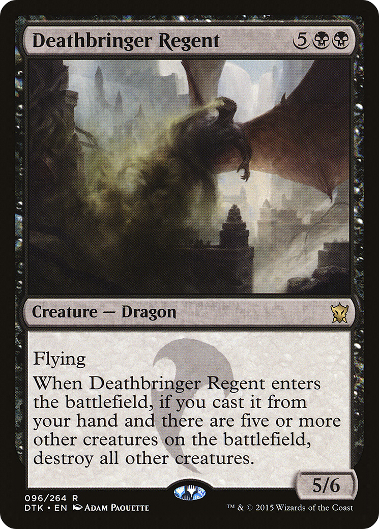 {R} Deathbringer Regent [Dragons of Tarkir][DTK 096] - Misty Mountain Games