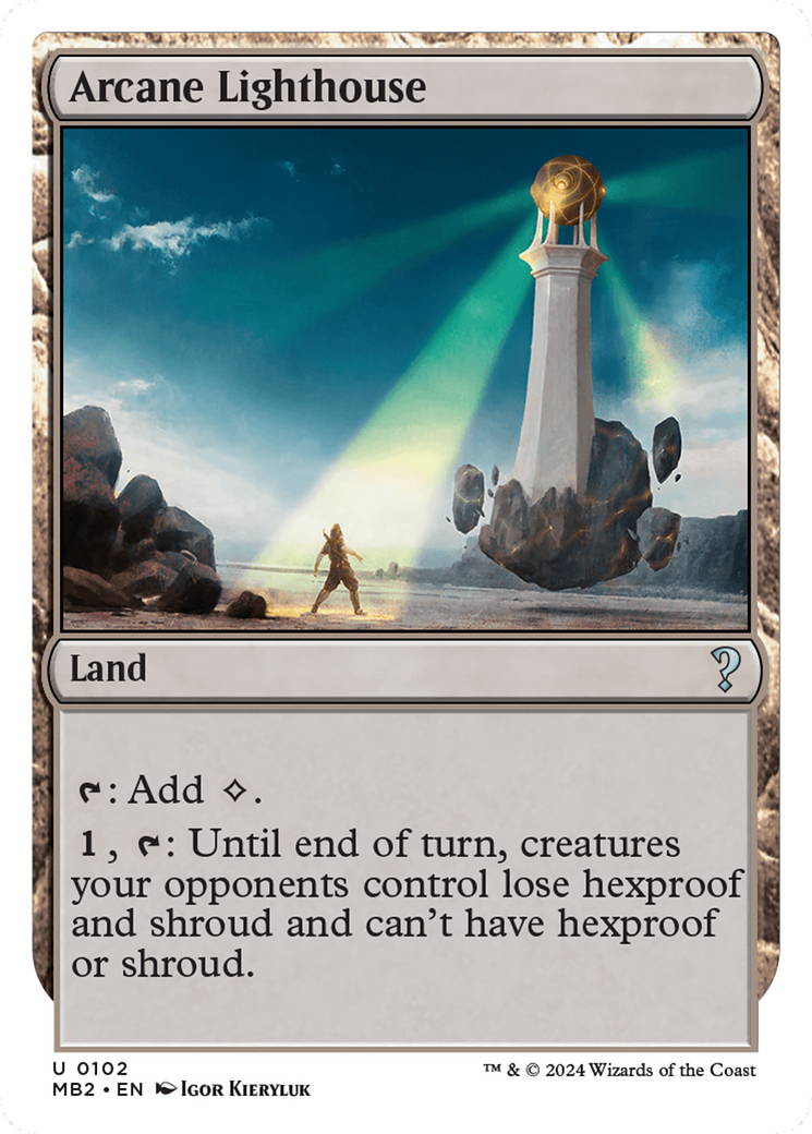 {C} Arcane Lighthouse (White Border) [Mystery Booster 2][MB2 102]