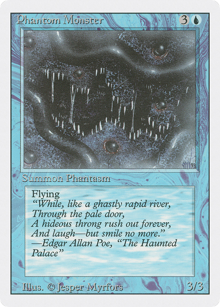 {C} Phantom Monster [Revised Edition][3ED 071] - Misty Mountain Games