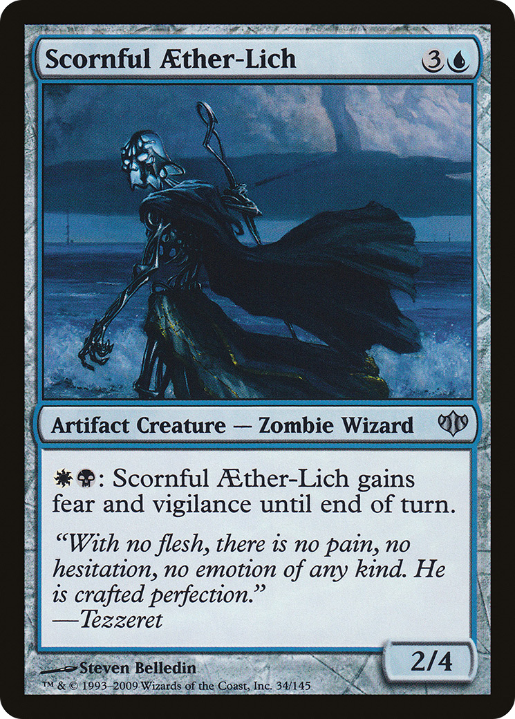 {C} Scornful Aether-Lich [Conflux][CON 034]