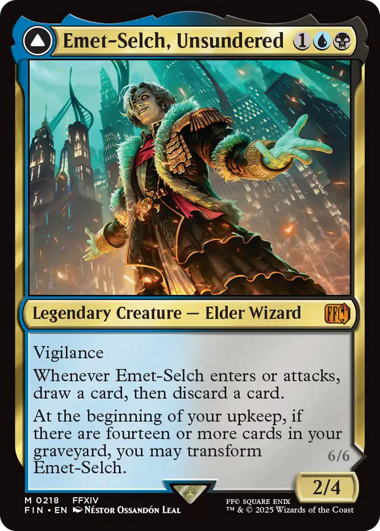 {@R} Emet-Selch, Unsundered // Hades, Sorcerer of Eld [FINAL FANTASY][FIN 218]