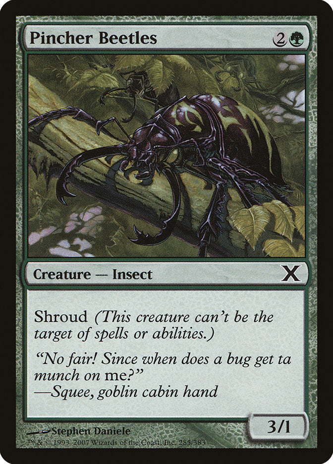 {C} Pincher Beetles [Tenth Edition][10E 285]
