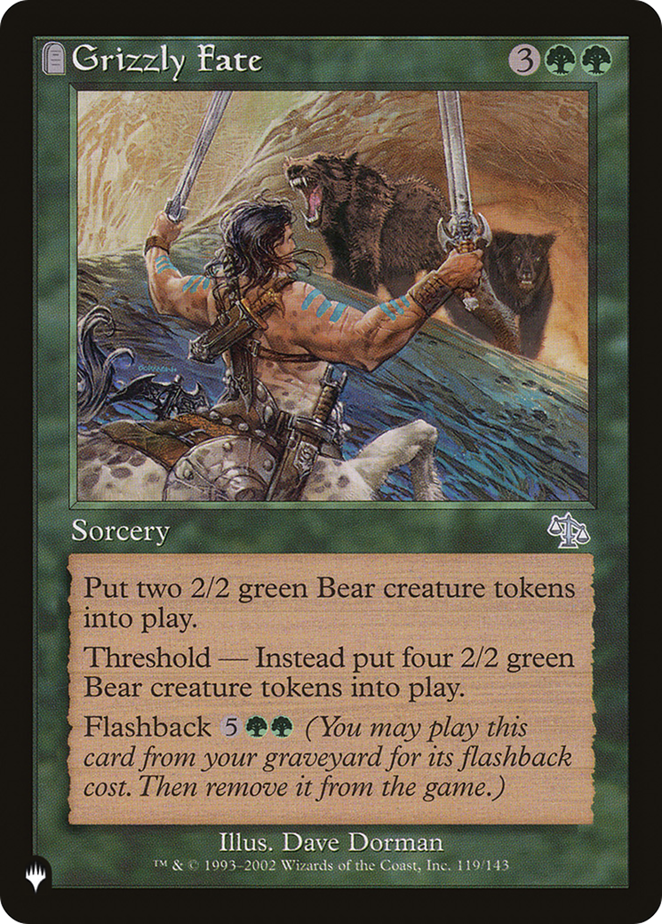 Grizzly Fate [LIST JUD-119] : (tombstone)