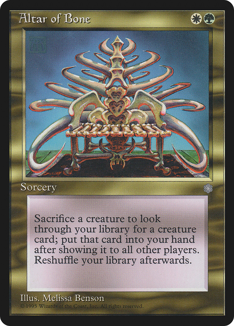 {R} Altar of Bone [Ice Age][ICE 281]