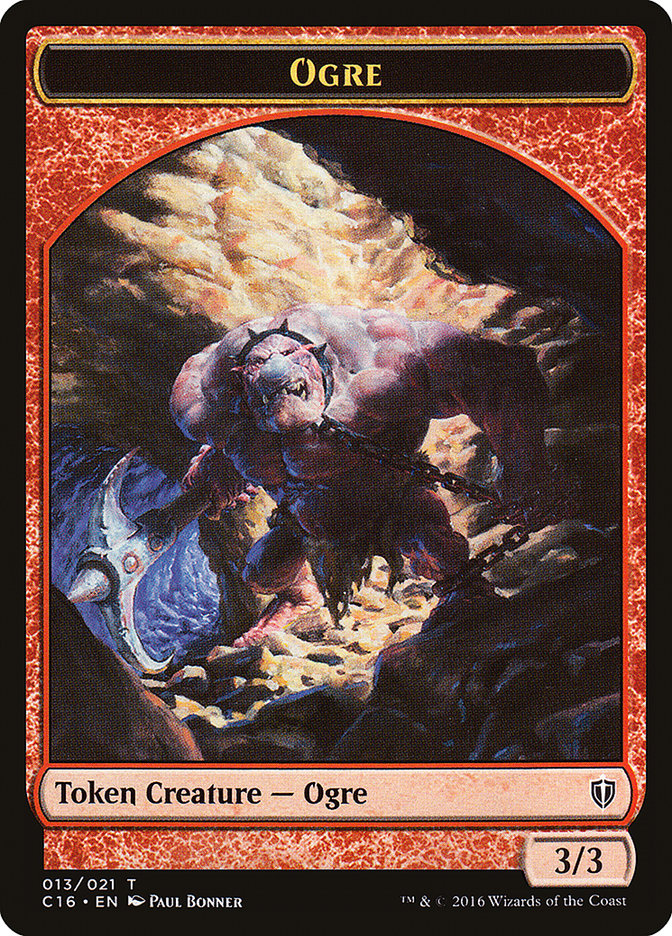 {T} Ogre Token [Commander 2016 Tokens][TC16 013]