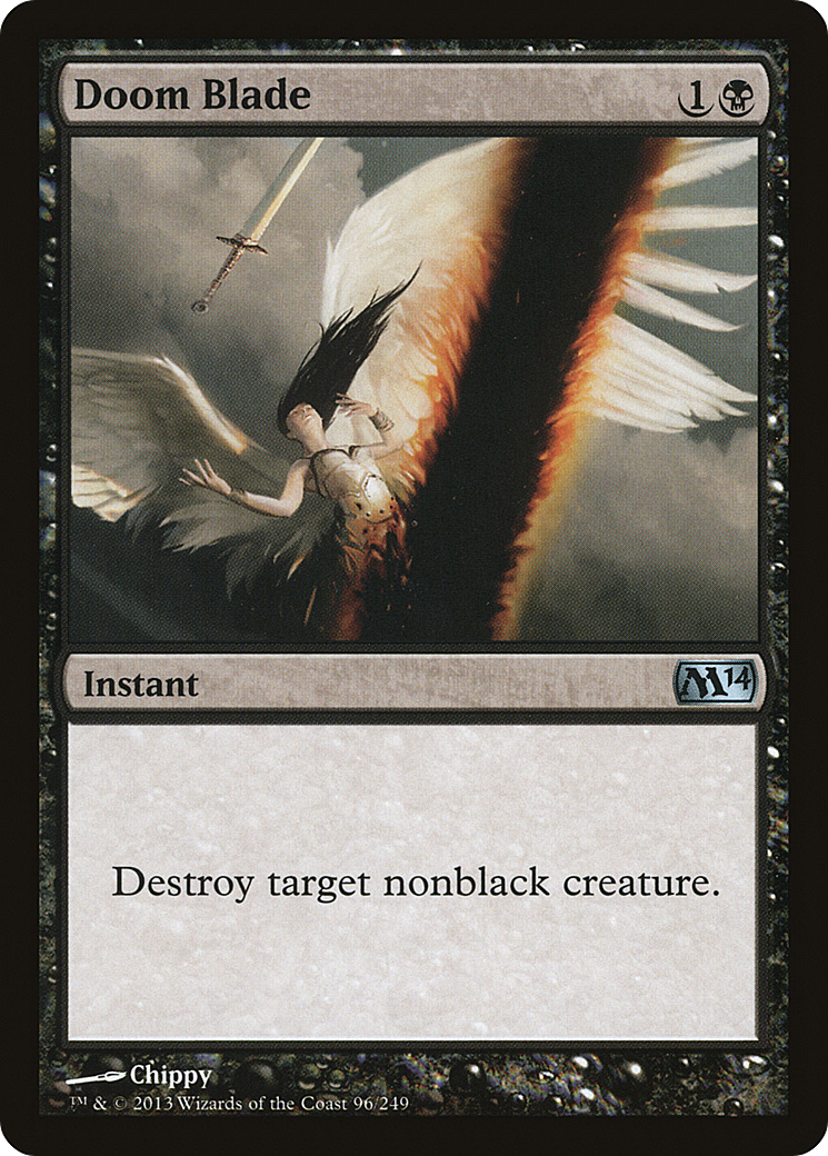 {C} Doom Blade [Magic 2014][M14 096]