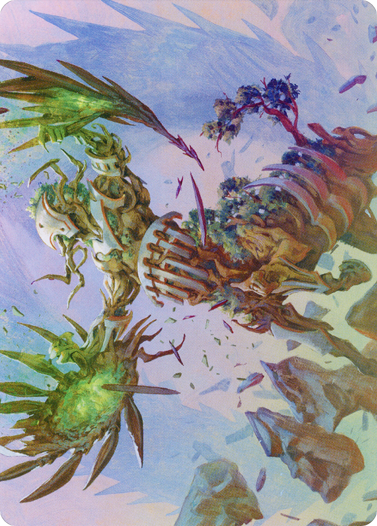 {A} Botanical Brawler Art Card [March of the Machine Art Series][AMOM 043]