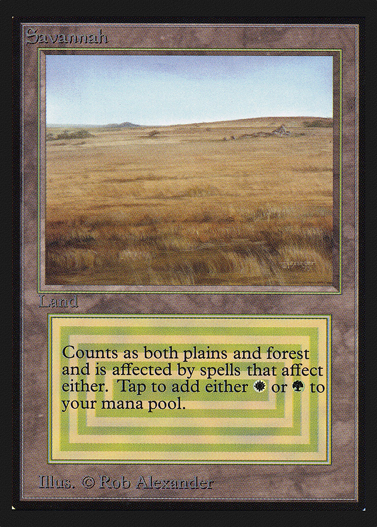 {R} Savannah [International CollectorsÃ¢Â€Â™ Edition][GB CEI 281]