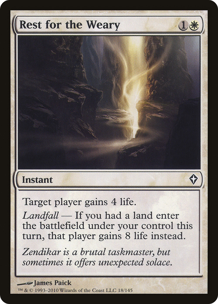 {C} Rest for the Weary [Worldwake][WWK 018]