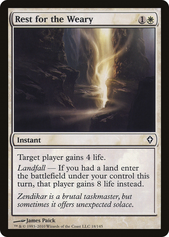 {C} Rest for the Weary [Worldwake][WWK 018]