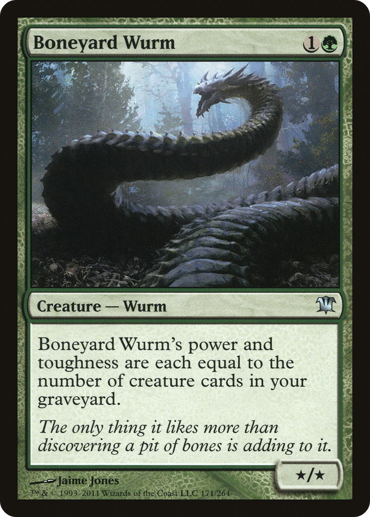 {C} Boneyard Wurm [Innistrad][ISD 171]