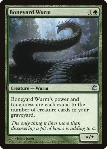 {C} Boneyard Wurm [Innistrad][ISD 171]
