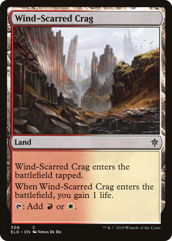{C} Wind-Scarred Crag [Throne of Eldraine][ELD 308]