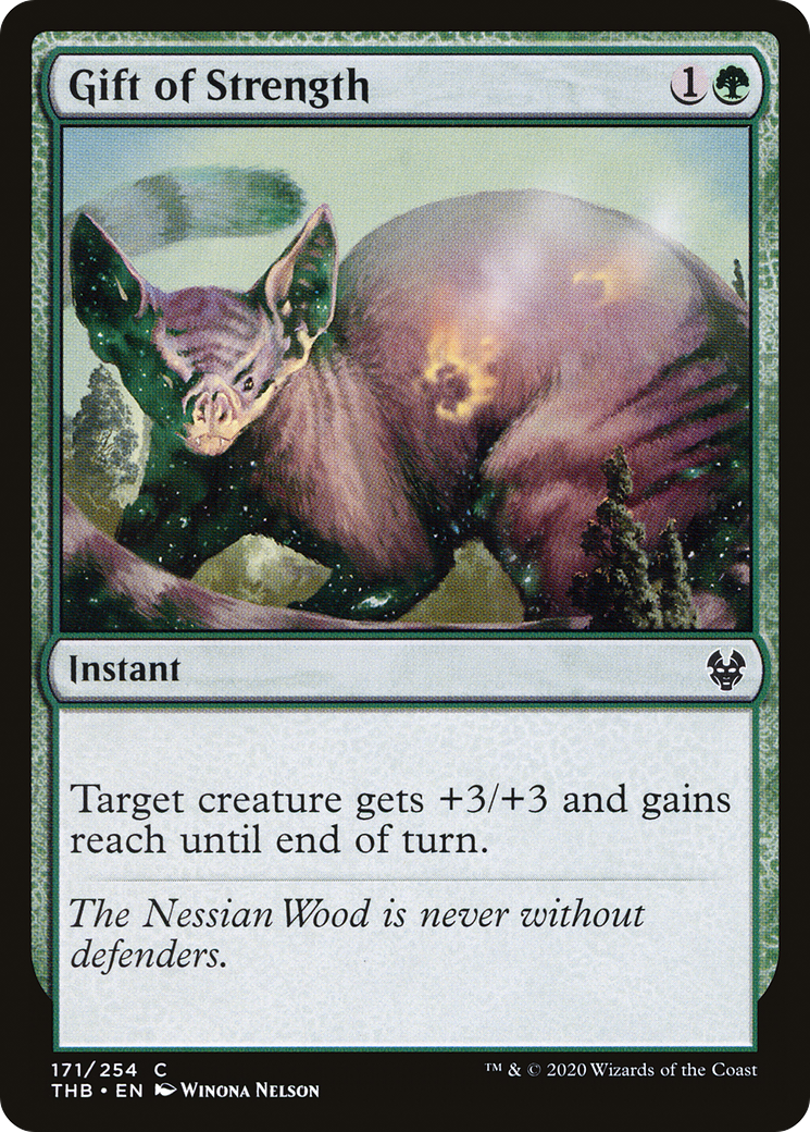 {C} Gift of Strength [Theros Beyond Death][THB 171]