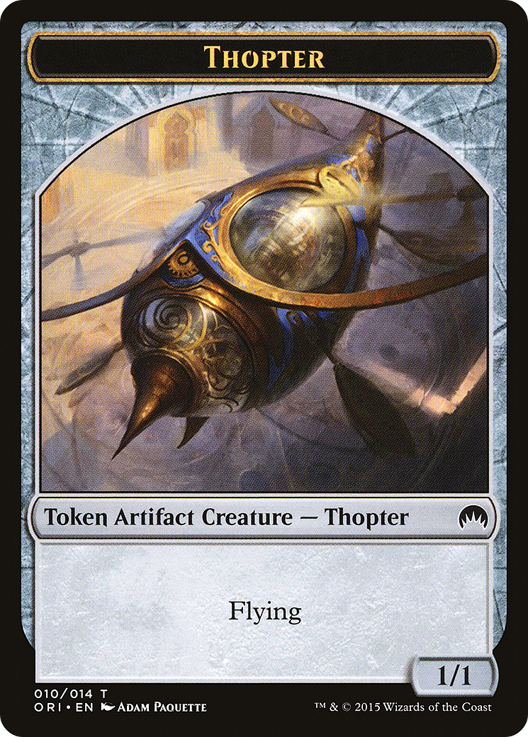 {T} Thopter Token (010/014) [Magic Origins Tokens][TORI 010]