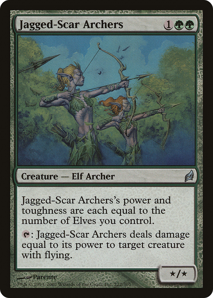 {C} Jagged-Scar Archers [Lorwyn][LRW 222] - Misty Mountain Games