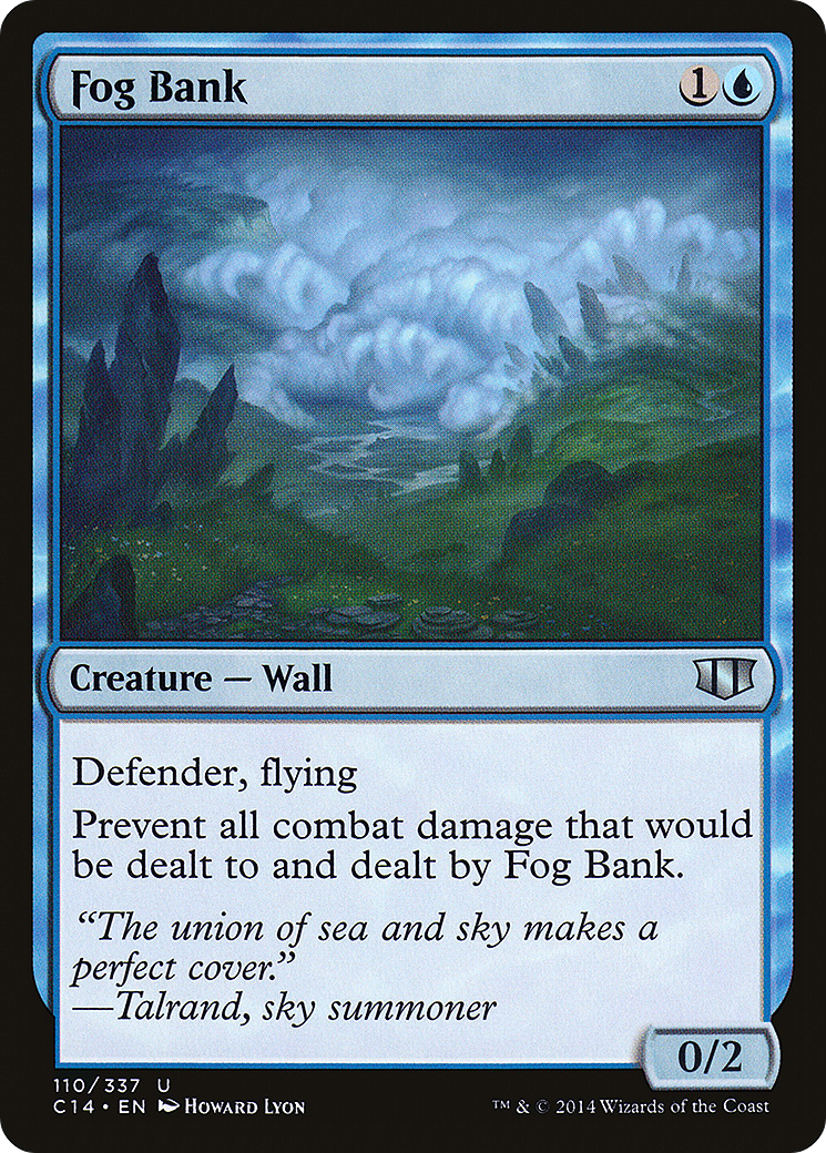 {C} Fog Bank [Commander 2014][C14 110]