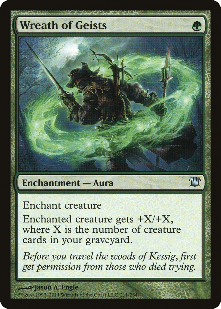 {C} Wreath of Geists [Innistrad][ISD 211]