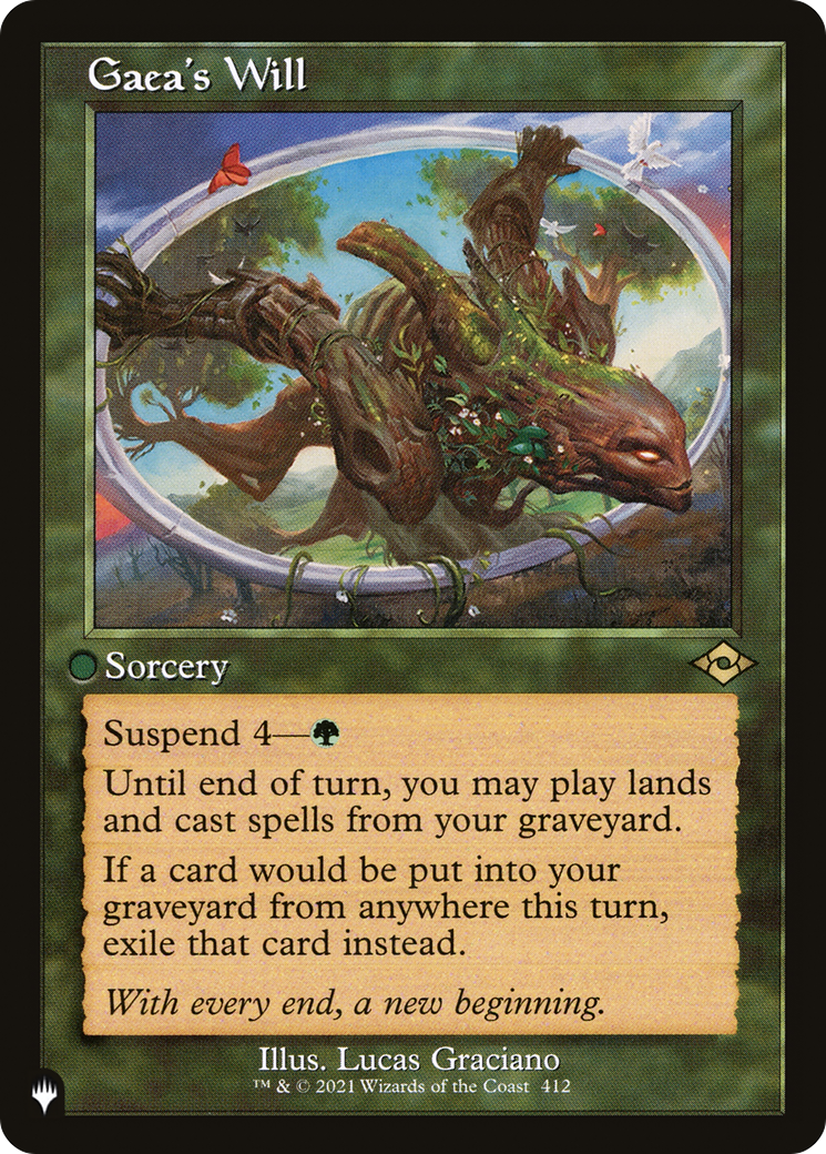 Gaea's Will [LIST MH2-412]
