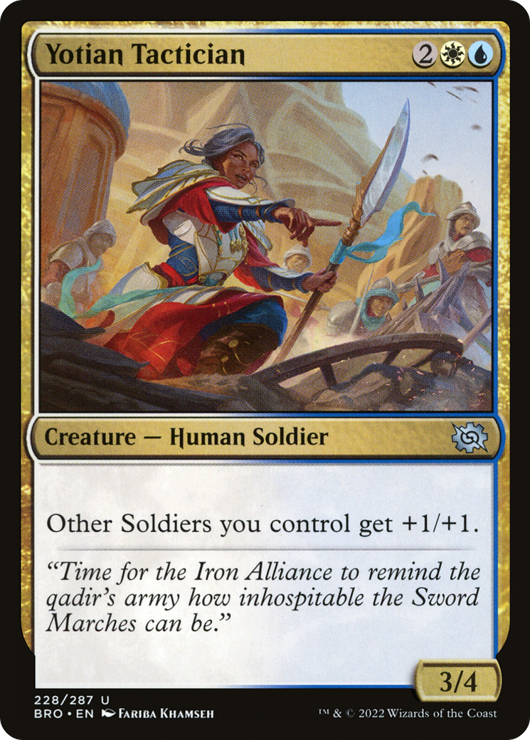 {C} Yotian Tactician [The Brothers' War][BRO 228]