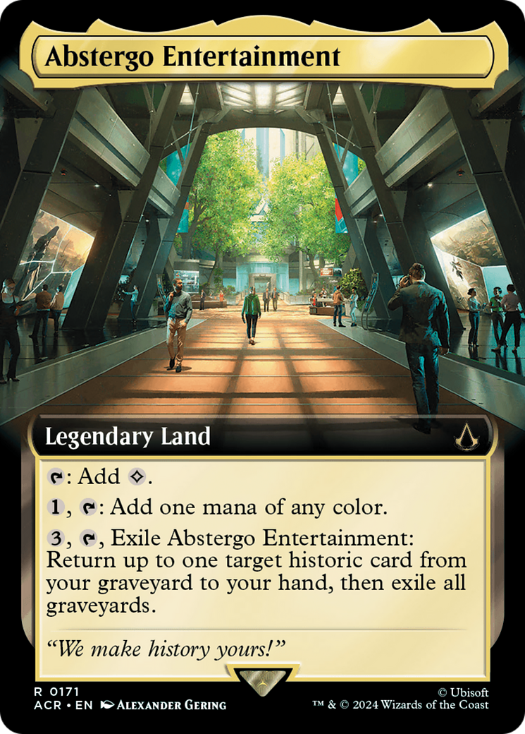 {R} Abstergo Entertainment (Extended Art) [Assassin's Creed][ACR 171]