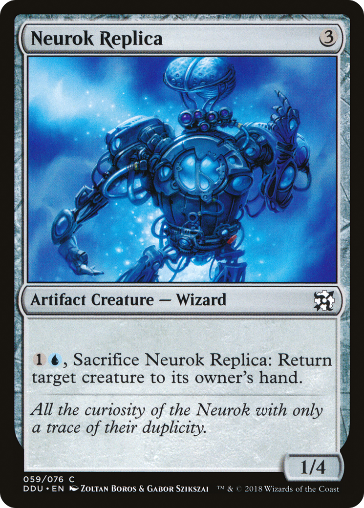{C} Neurok Replica [Duel Decks: Elves vs. Inventors][DDU 059]