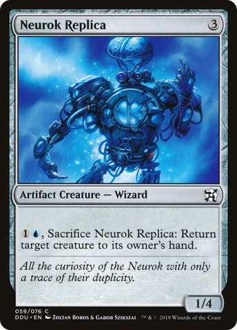 {C} Neurok Replica [Duel Decks: Elves vs. Inventors][DDU 059]