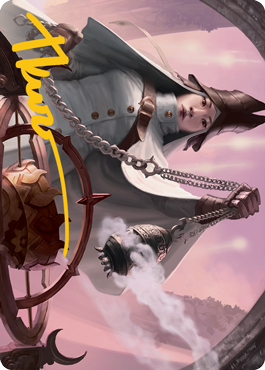 {A} Celestus Sanctifier Art Card (Gold-Stamped Signature) [Innistrad: Midnight Hunt Art Series][GS AMID 016]