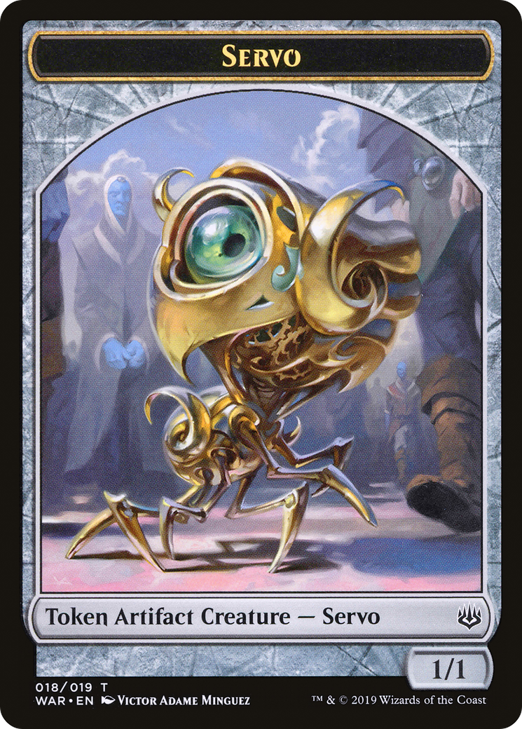 {T} Servo Token [War of the Spark Tokens][TWAR 018]