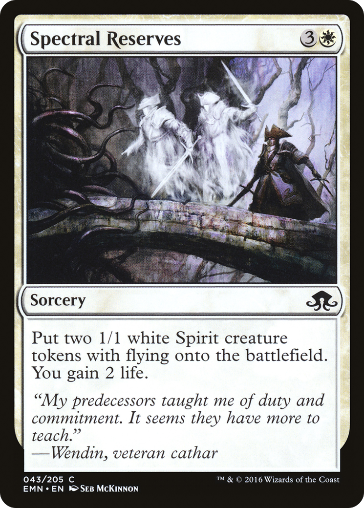 {C} Spectral Reserves [Eldritch Moon][EMN 043]