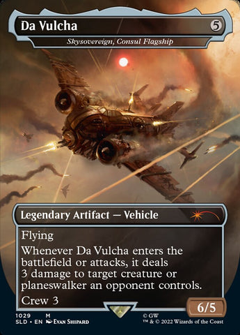 {R} Da Vulcha - Skysovereign, Consul Flagship (Borderless) [Secret Lair Drop Series][SLD 1029]