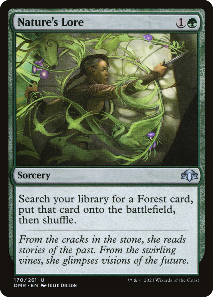 {C} Nature's Lore [Dominaria Remastered][DMR 170]