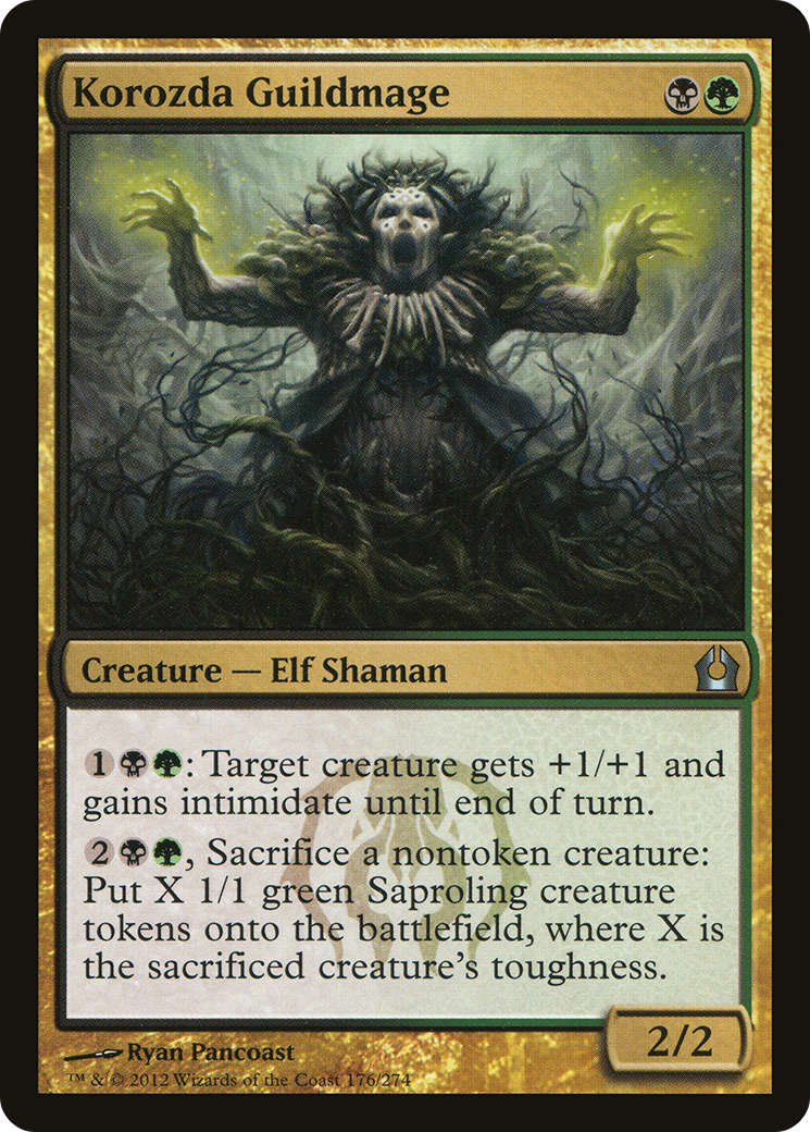 {C} Korozda Guildmage [Return to Ravnica][RTR 176]
