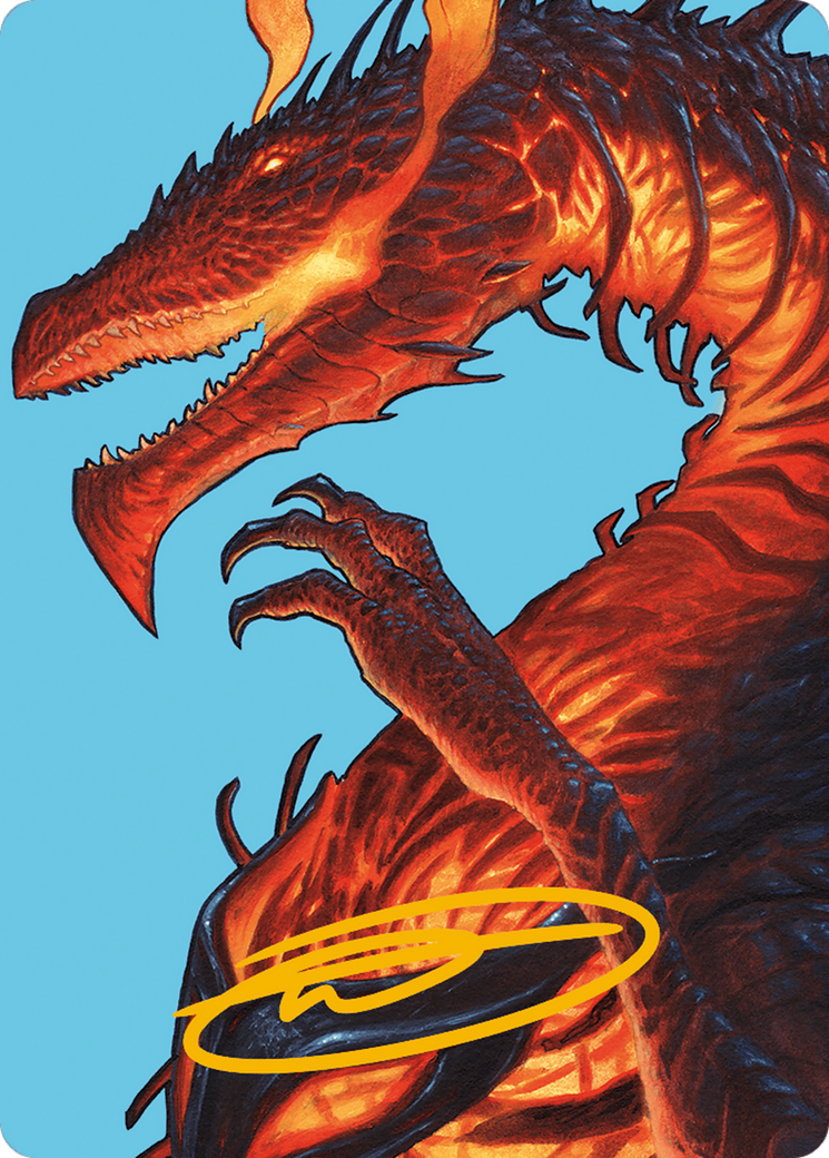 {A} Herigast, Erupting Nullkite Art Card (Gold-Stamped Signature) [Modern Horizons 3 Art Series][GS AMH3 044]