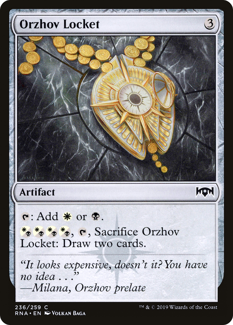 {C} Orzhov Locket [Ravnica Allegiance][RNA 236]